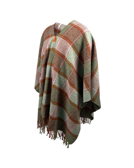 Shetland Wool Poncho – Cuenca