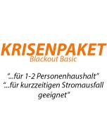 Krisenpaket Blackout Basic von PrepBag - Für Notfallsituationen bei Stromausfall