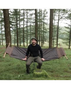 Bushcraft Bodenplane, Biwaksack, Hängematte, Feldbett, Naturmatraze, Notfalltrage