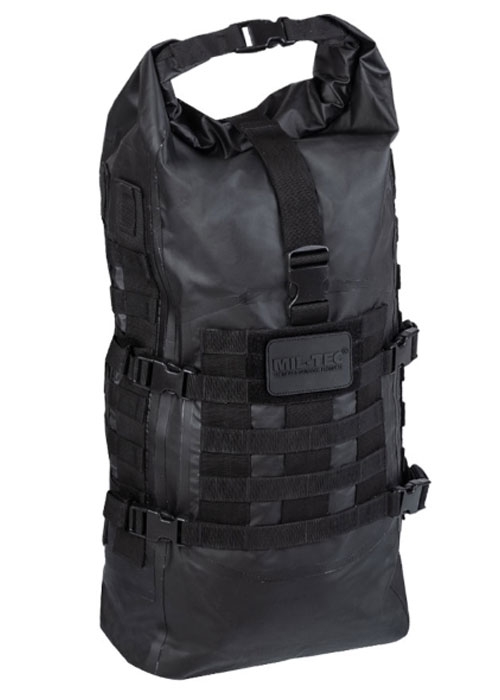 Tactical Backpack SEALS Dry Bag Schwarz